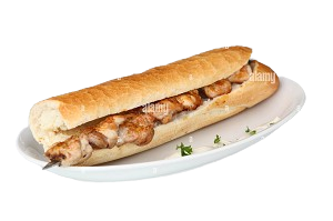 Cajun Chicken Baguette 