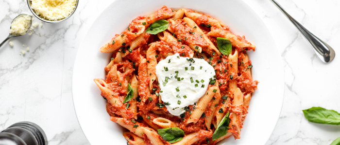 Tomato & Basil Pasta 