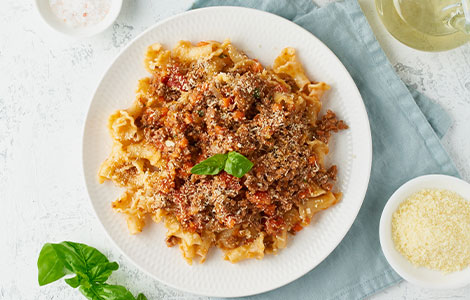 Minced Lamb Pasta